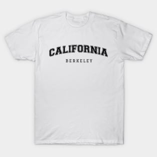 California Berkeley College Style T-Shirt